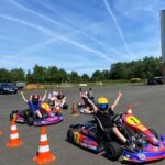 Karts und Fahrer